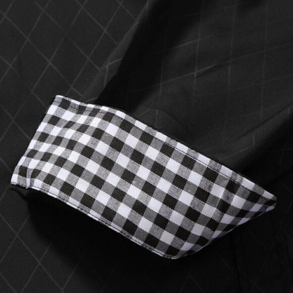 Black Mens Dress Shirt - Picture 5 of 6